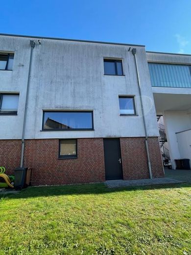 Rückseite eines Townhauses