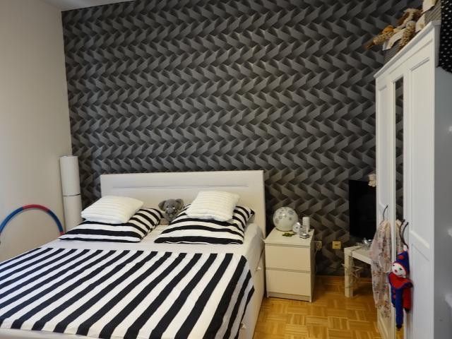 Bel appartement de 3 pièces au rez-de-chaussée à Hanau/Klein-Auheim – Schlafzimmer
