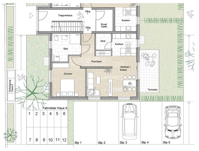Grundriss Wohnung