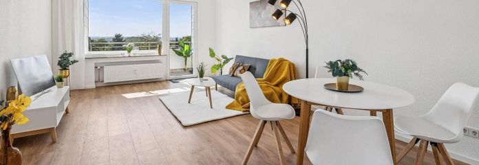 3 ZKB en Saarbrücken listo para entrar a vivir y luminoso - SIN comisión de agencia – Wohnzimmer