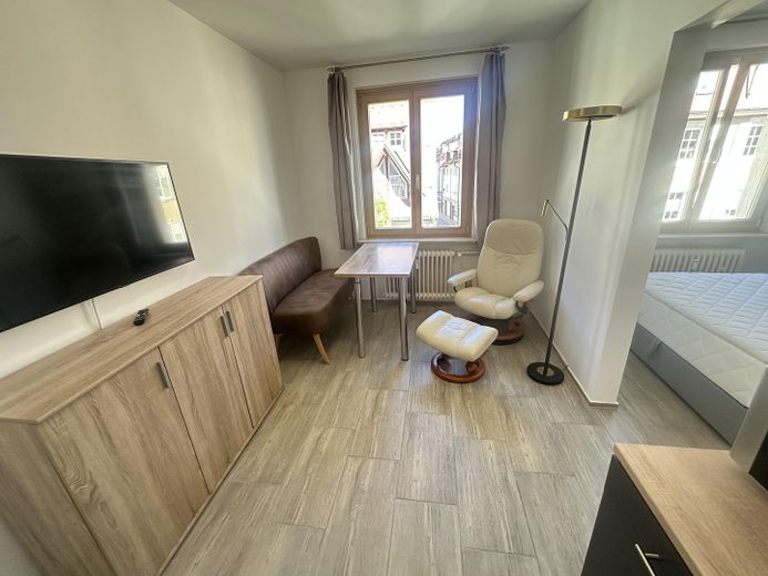 Möblierte 2-Zimmer-Wohnung in Villinger Altstadt – Wohnbereich