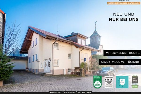 GLÜCKSDOMIZIL - Hochwertig ausgestattetes Einfamilienhaus mit Garten & Garage in Marxzell-Pfaffenrot