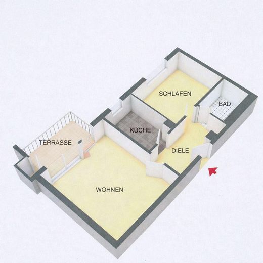 3-D Grundriss