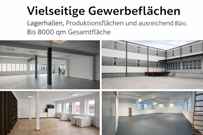Lager-/Produktionsfläche & Büro - 7500 qm - (teilbar ab 200 qm) - Rampen & ebenerdige Tore – Foto 4