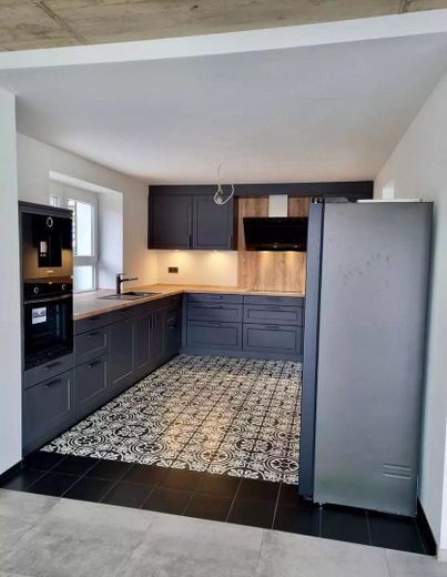 Traumhaus mit Einliegerwohnung in Saabrücken, Pool, Sauna, Klima .... – Küche Einliegerwohnung