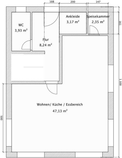 Grundriss EG Variante 2