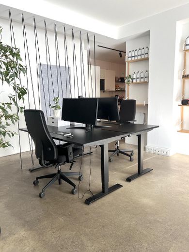 Coworkingwerkplek nabij Goetheplatz – vast bureau, all-inclusive vanaf 450 € – freie Arbeitsplätze