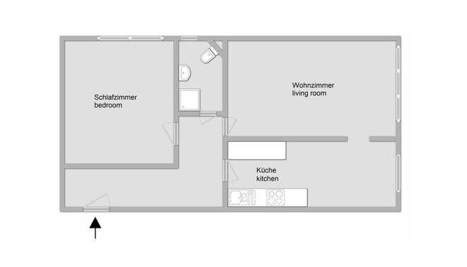 Gepflegte 2-Zimmer-Wohnung in Universitätsnähe – Foto 9