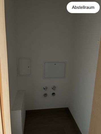 Exklusive 2-Raum Wohnung mit Terrasse/Garten, Stellplatz und EBK – Abstellraum