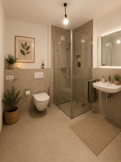 **einen Monat mietfrei wohnen** 1-Zimmer-Wohnung mit Einbauküche E1-01-07 WE 0.87 – Foto 6