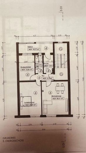 3. Etage leer