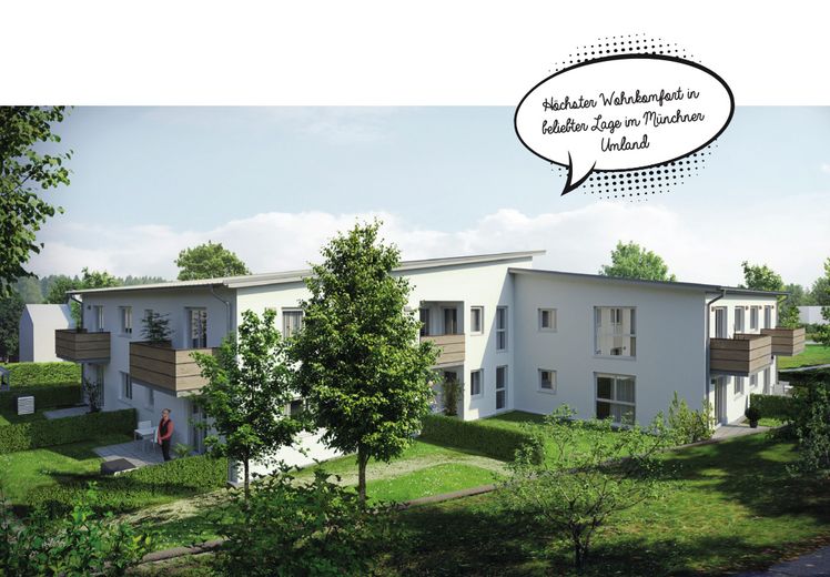 Advance notice - barrier-free 3-room apartment in Taufkirchen Vils – first occupancy from December 2026 – KI generiert