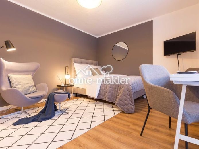 Sorgenfrei das nächste Kapitel aufschlagen – Vollmöbliertes 1-Zimmer-Apartment im MS-Kreuzviertel – Foto 1