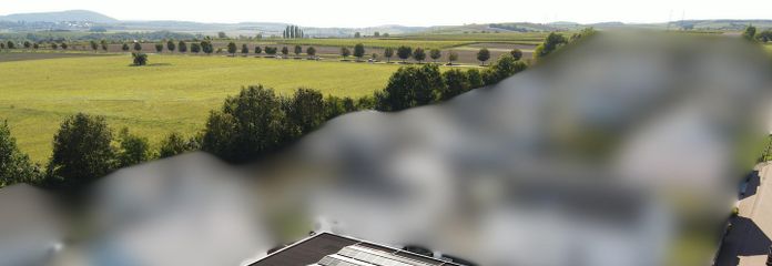 Hausansicht von Oben