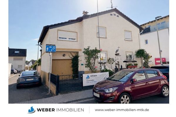 Casa para 1-2 generaciones con JARDÍN SOLEADO en una CALLE TRANQUILA de WEILBACH