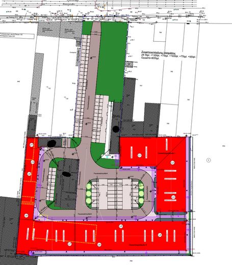 Neue und moderne Lager- und Produktionshalle zu vermieten, Delitzscher Straße 82 – Lageplan