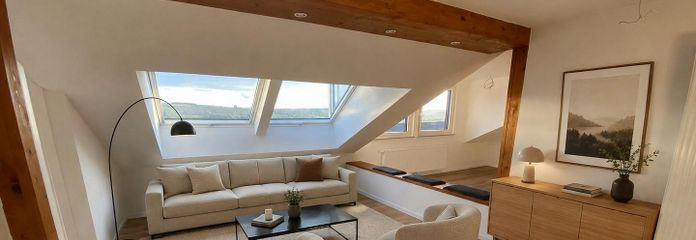 Wohnqualität auf höchstem Niveau, 4,5 Zimmer mit traumhafter Aussicht – Wohnen