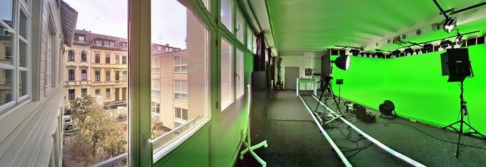 Arbeitsbereich Greenscreen