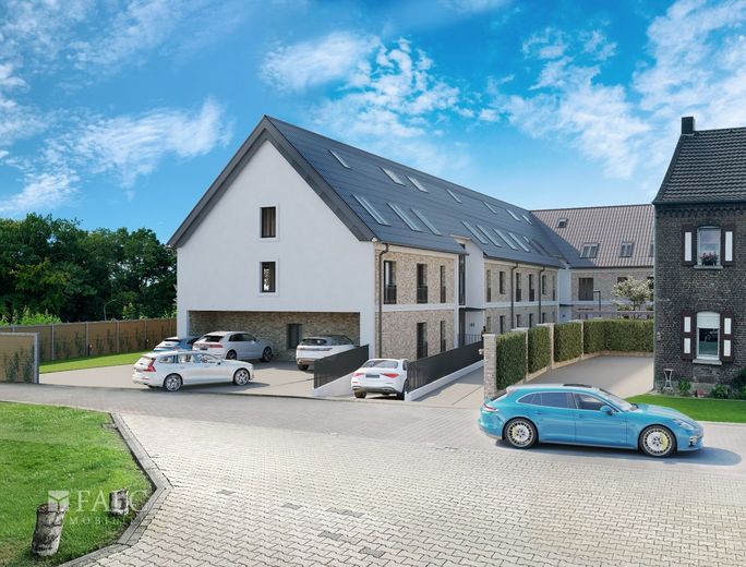 Hier oben beginnt Entspannung - moderne Dachwohnung mit Galerie – Seitansicht