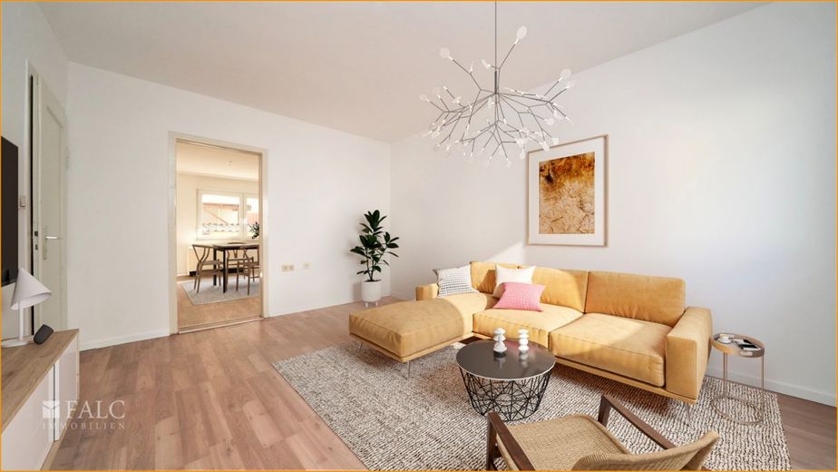 Aus ALT mach NEU!!! - FALC Immobilien Heilbronn – So könnte Ihr Wohnzimmer aussehen