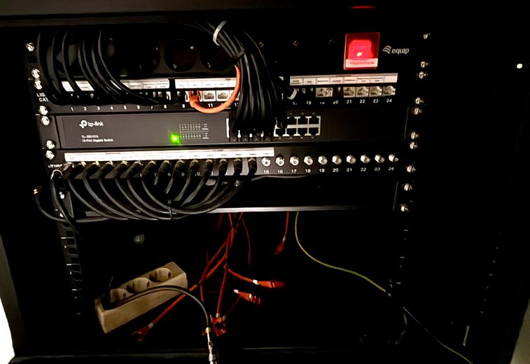 Technik, Ethernetverkabelung