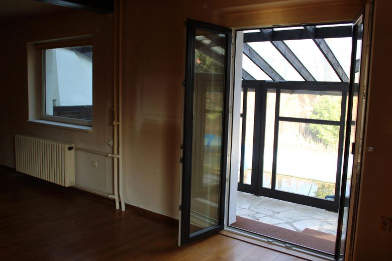 Blick aus dem Wohnzimmer