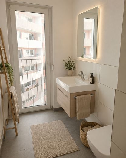 Badzimmer mit Möbel KI