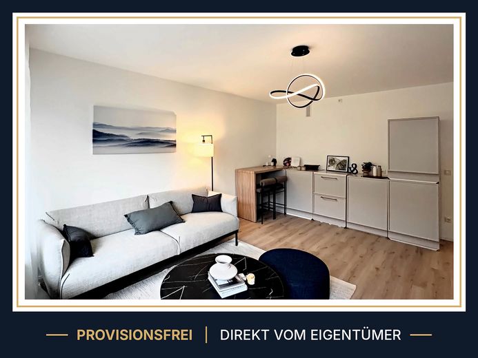 PROVISIONSFREI. Ihr neues Zuhause – hell, modern und sofort bezugsbereit in Hoheluft – Wohnzimmer