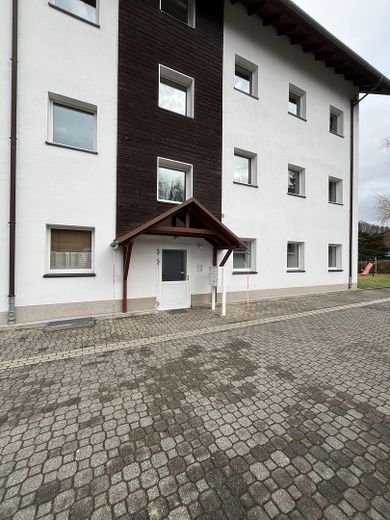 helle 2-Raumwohnung in Chemnitz-Klaffenbach im Erdgeschoss – Hauseingang