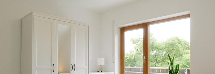 Zimmer 3: Blick vom Bett 