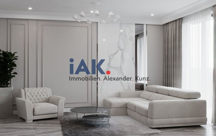 Riesige 3-Zimmer-Premiumwohnung-Barrierefrei Wohnen – Visualisierung 3