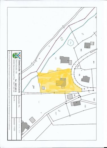 Anwesen mit Panoramablick – Lageplan