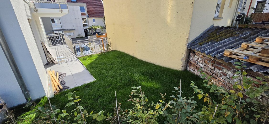 Ingersheim’de geniş, 4 odalı yeni daire – Garten