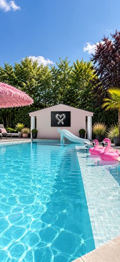 Ekskluzywny dom jednorodzinny z basenem na działce 2.002 m² w pobliżu Trewiru – Exklusive Poollandschaft