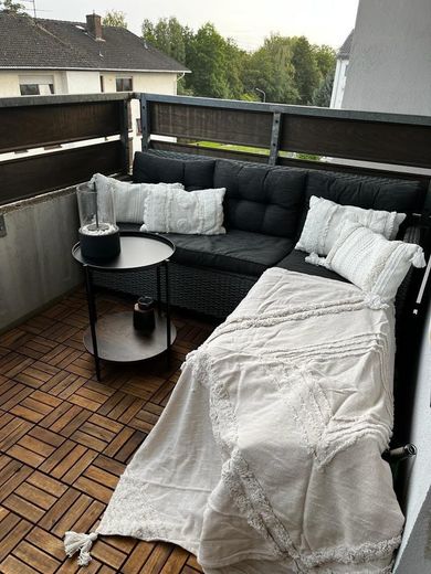 Atrakcyjne mieszkanie 3-pokojowe w Rödermark-Urberach – Balkon