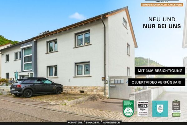 SPAZIO PER GENERAZIONI: casa bifamiliare modernizzata, ampliamento incluso e due garage a Söllingen