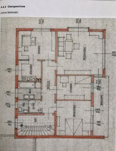 Appartement calme, lumineux et moderne de 3 à 4 pièces, avec cuisine et salle de bains, près de Dinkelscherben, avec jardin, garage, etc. – Photo 17