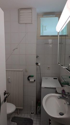 🌿 Bezugsfertig vollmöbliert – 1-Zimmer-Wohnung im vollsanierten A+-Haus mit Balkon! 🌳 – Bad mit Waschmaschine