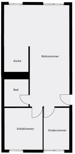 Квартира площею 75 м² в Апольді — 3 кімнати — відремонтована – 3-Raum-Wohnung: verfügbar