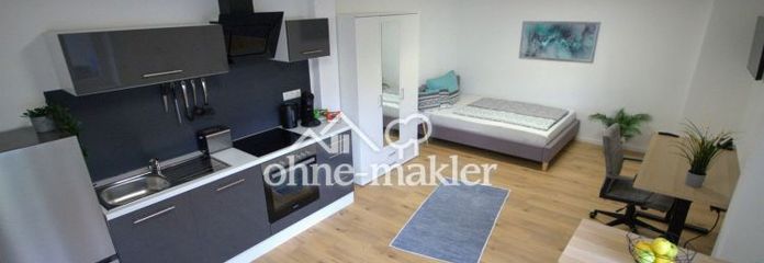 Appartement moderne d’une pièce, meublé et entièrement équipé, location temporaire