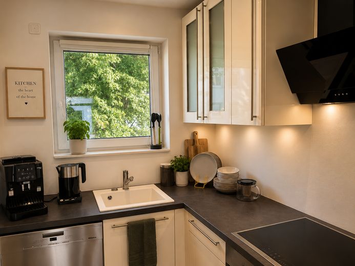3-Zimmer-Maisonette mit Balkon – Küche
