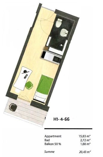Appartement 1.66