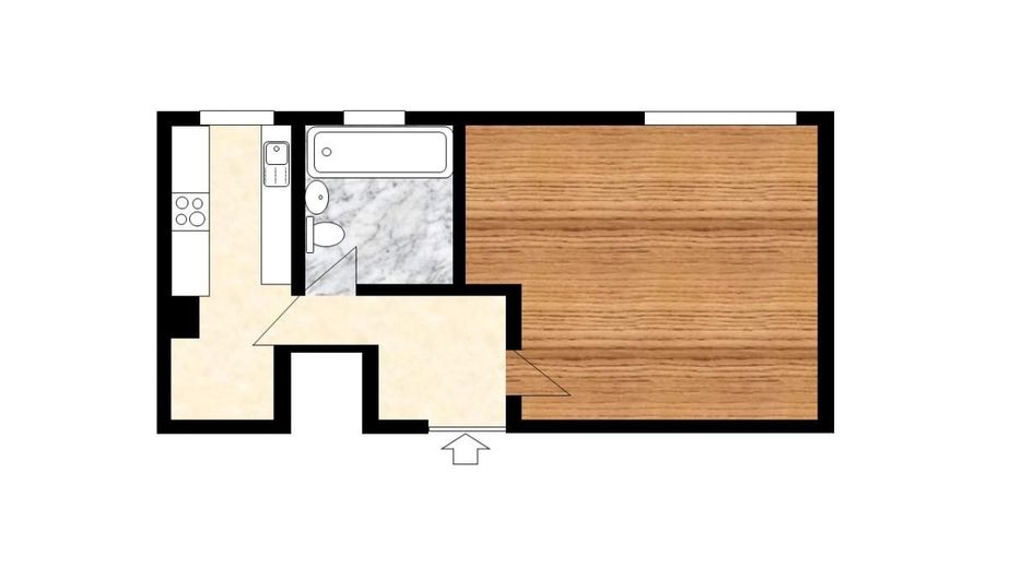 Bezugsfrei: Charmante 1-Zimmerwohnung nahe Spree und Schloss Charlottenburg, zu verkaufen – Folie1
