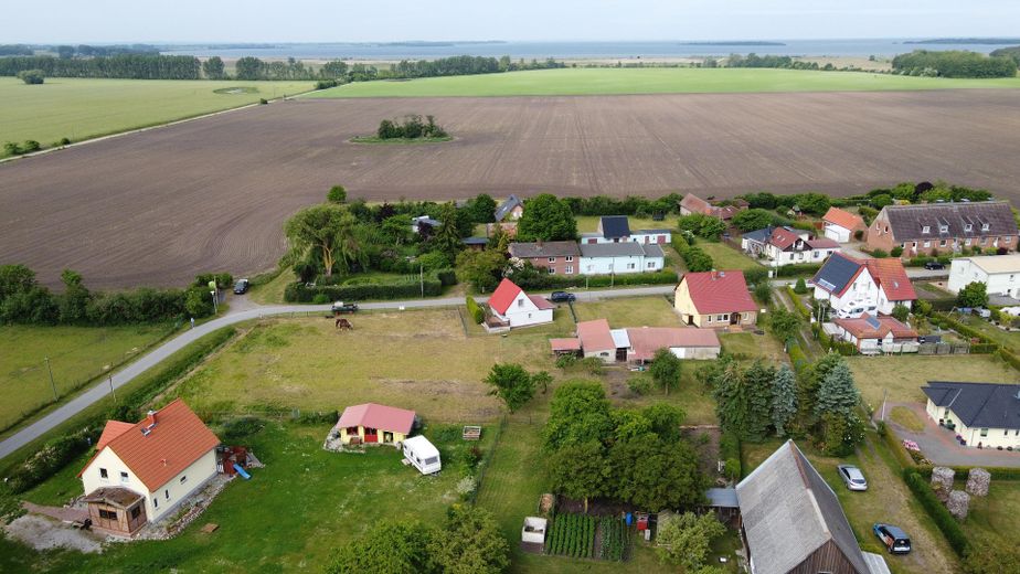 Bauträgerfreies Baugrundstück in idyllischer Lage – Am Salzhaff - Teßmannsdorf - provisionsfrei – Luftbild