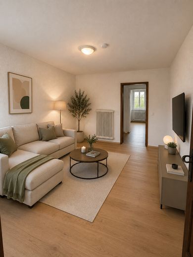 2-Zimmer Wohnung am Waldrand – Wohnzimmer - Beispiel