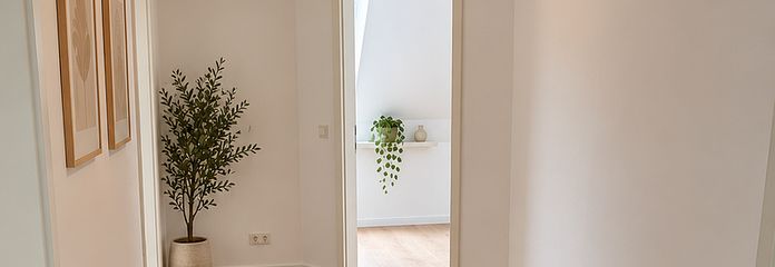 Schledehausen—3-room attic apartment, 2nd floor – Eingangsbereich