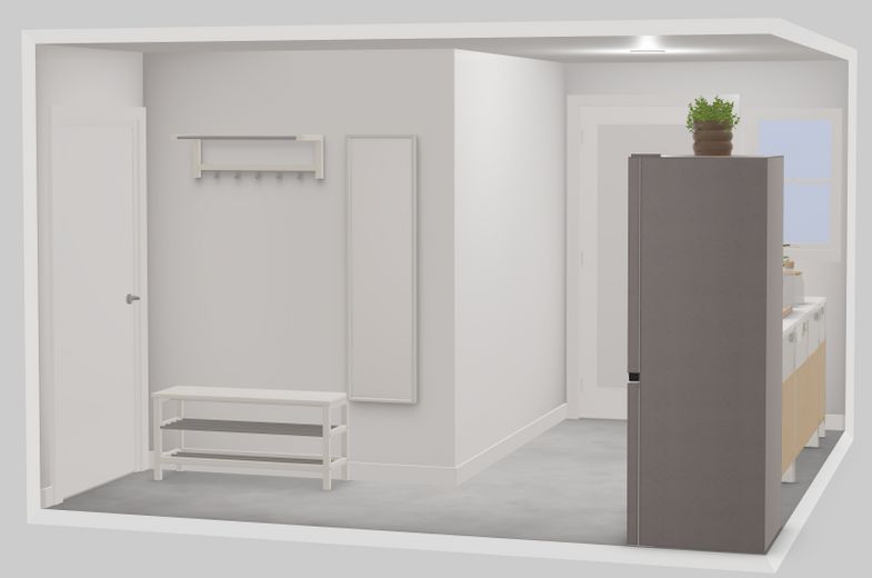 Küche inkl. Elektrogeräte