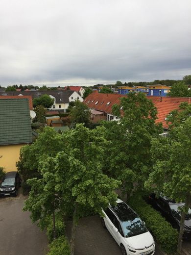 Blick vom Balkon