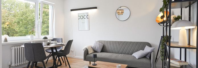 Taşının ve rahat edin – yeni kapsamlı yenilenmiş 3 odalı daire, sundurmalı – Wohnzimmer