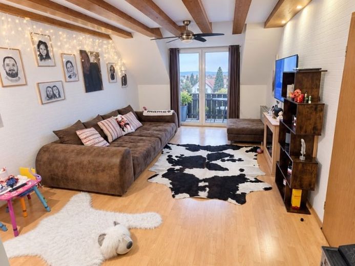 Appartement in eigendom, 55 m2 woonoppervlak + 10 m2 dakstudio in Ludwigshafen - Friesenheim – Foto 1